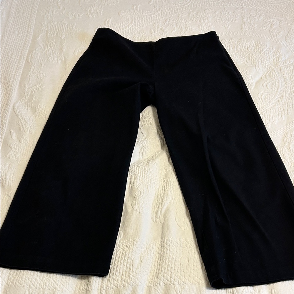 Eileen Fisher Black cropped pants